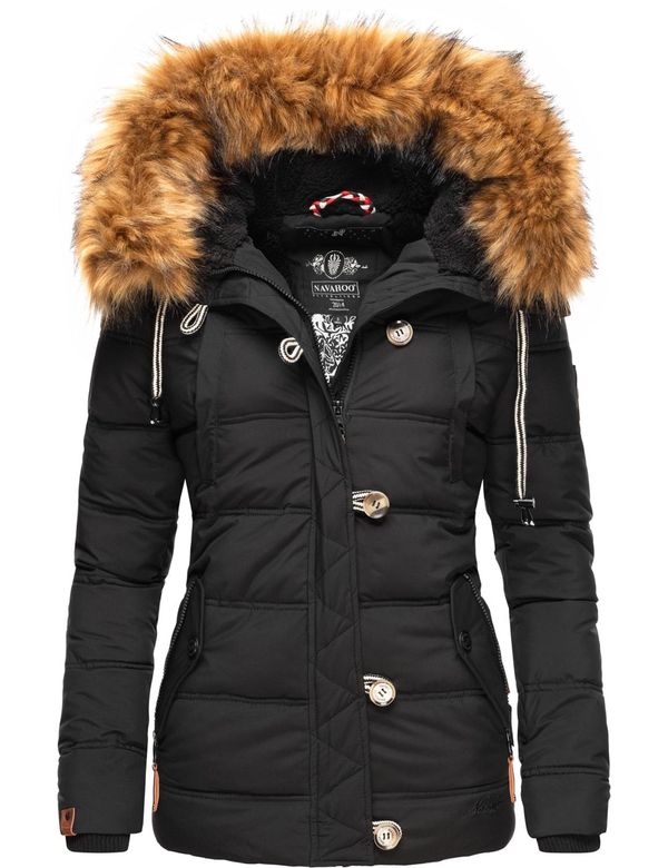 NAVAHOO NAVAHOO Zimska jakna 'Zoja'  crna