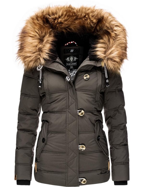 NAVAHOO NAVAHOO Zimska jakna 'Zoja'  siva