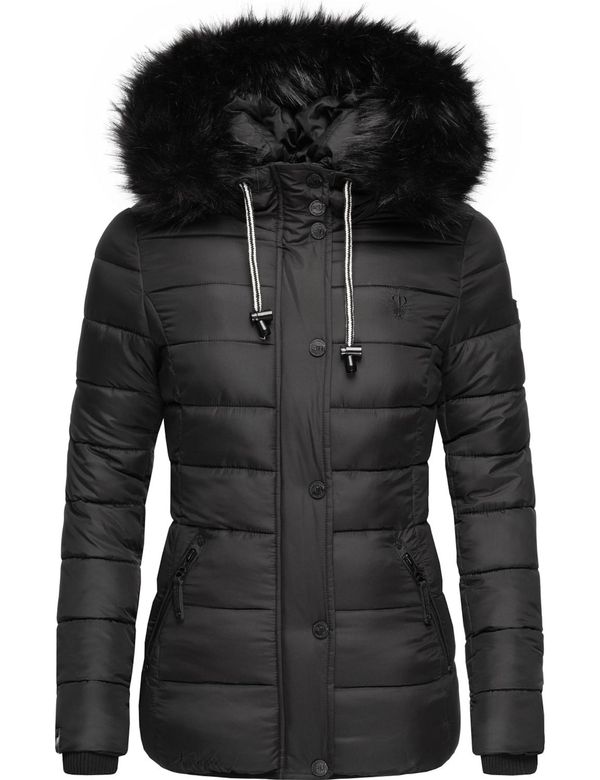 NAVAHOO NAVAHOO Zimska jakna 'Zuckerbiene'  crna