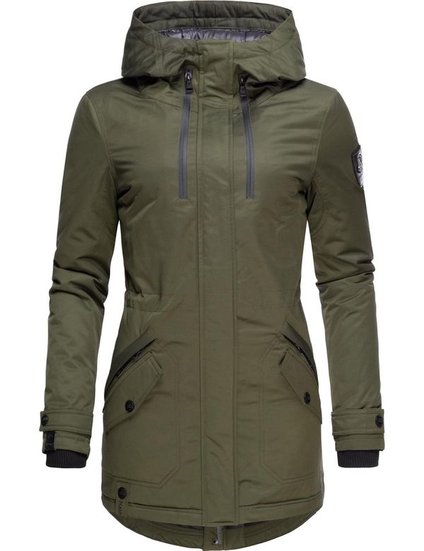 NAVAHOO NAVAHOO Zimska parka  kraljevski zelena