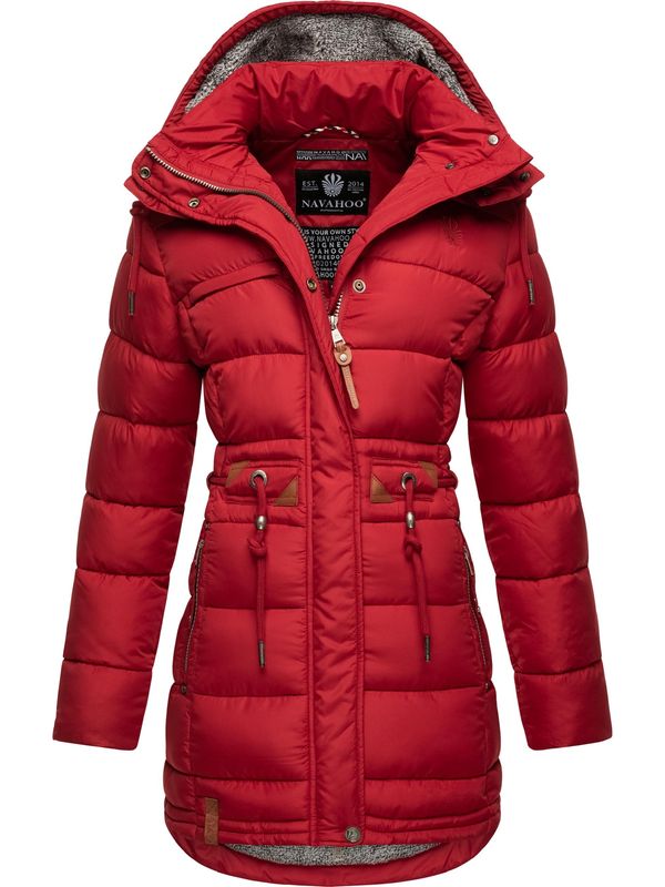 NAVAHOO NAVAHOO Zimski kaput 'Daliee'  crvena