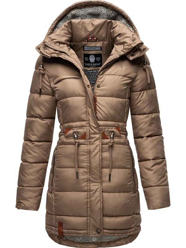 NAVAHOO NAVAHOO Zimski kaput 'Daliee'  smeđa