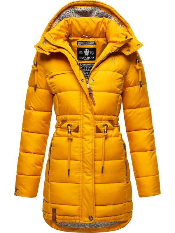 NAVAHOO NAVAHOO Zimski kaput 'Daliee'  žuta