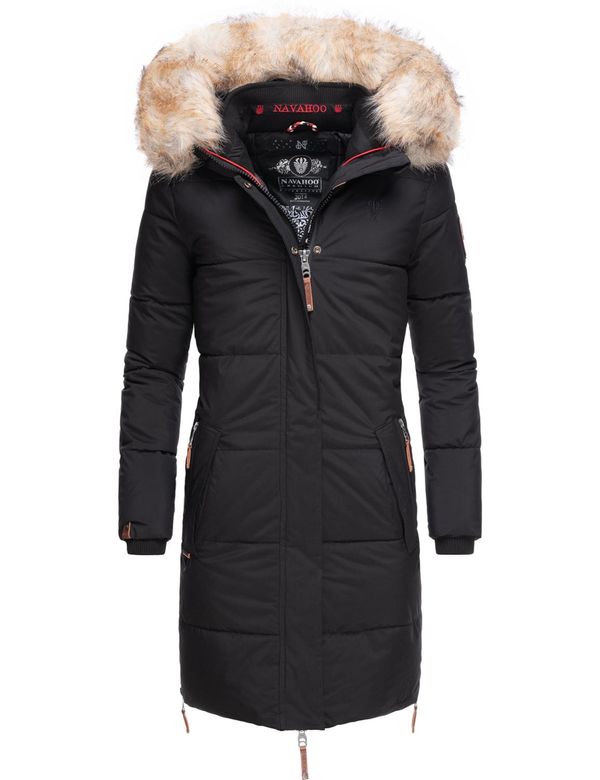 NAVAHOO NAVAHOO Zimski kaput 'Halina'  crna