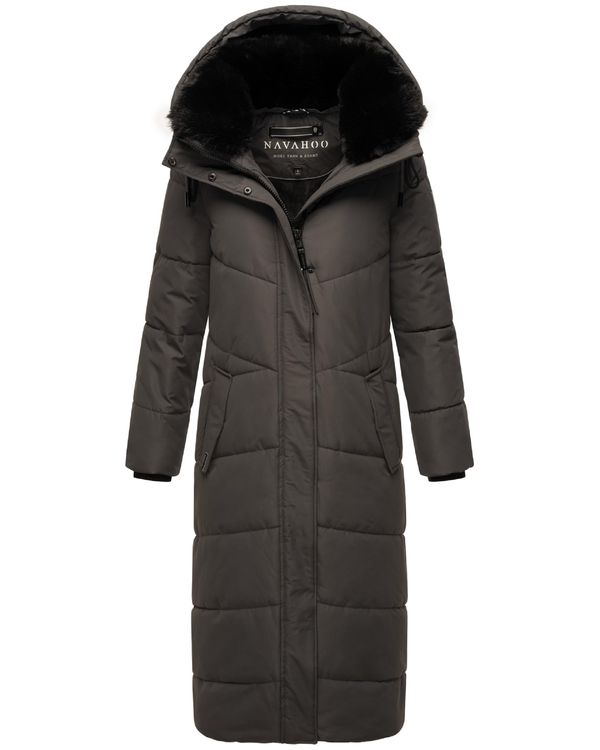 NAVAHOO NAVAHOO Zimski kaput 'Hingucker XIV'  grafit siva