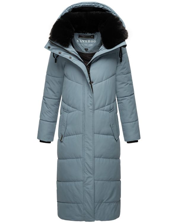 NAVAHOO NAVAHOO Zimski kaput 'Hingucker XIV'  plava