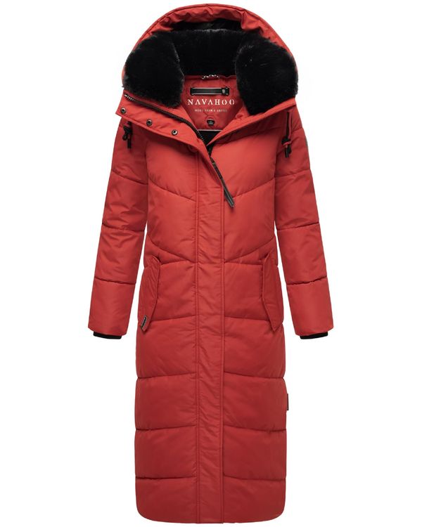 NAVAHOO NAVAHOO Zimski kaput 'Hingucker XIV'  smeđa