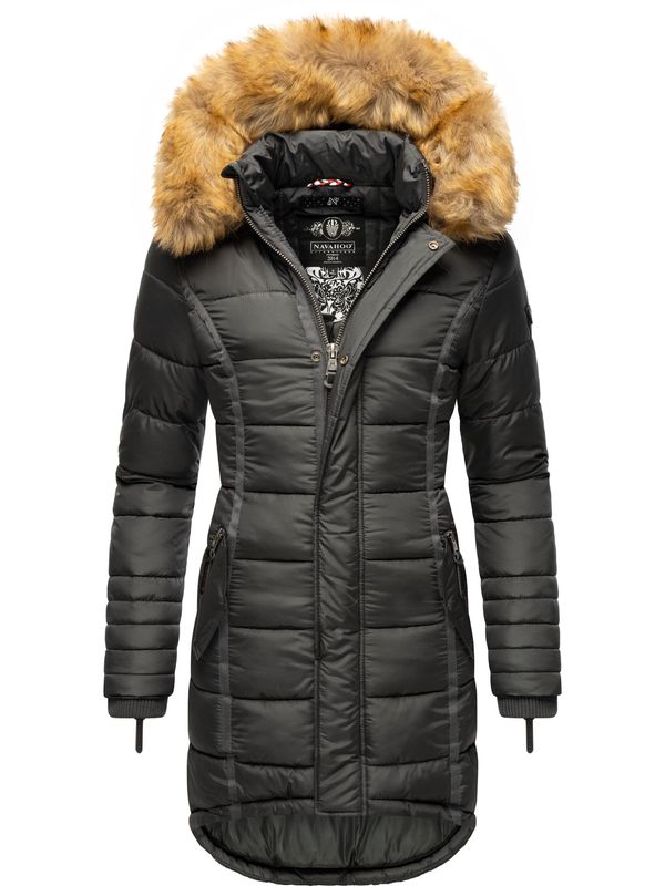 NAVAHOO NAVAHOO Zimski kaput 'Papaya'  bazalt siva