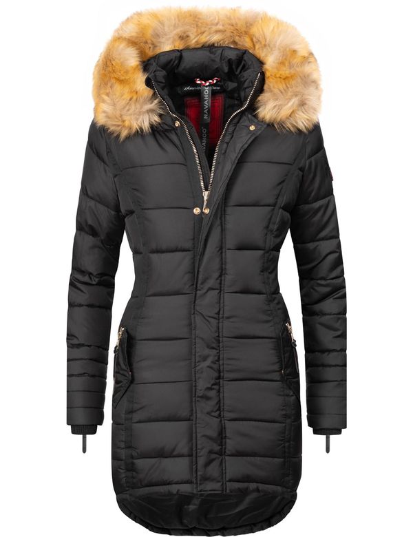 NAVAHOO NAVAHOO Zimski kaput 'Papaya'  crna