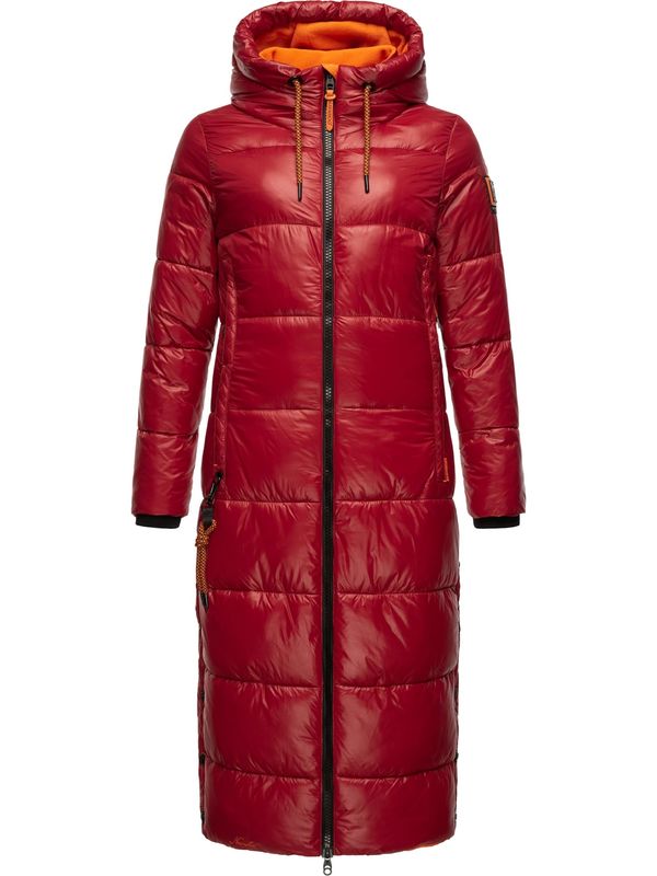 NAVAHOO NAVAHOO Zimski kaput 'Schmuseengel'  narančasta / trešnja crvena