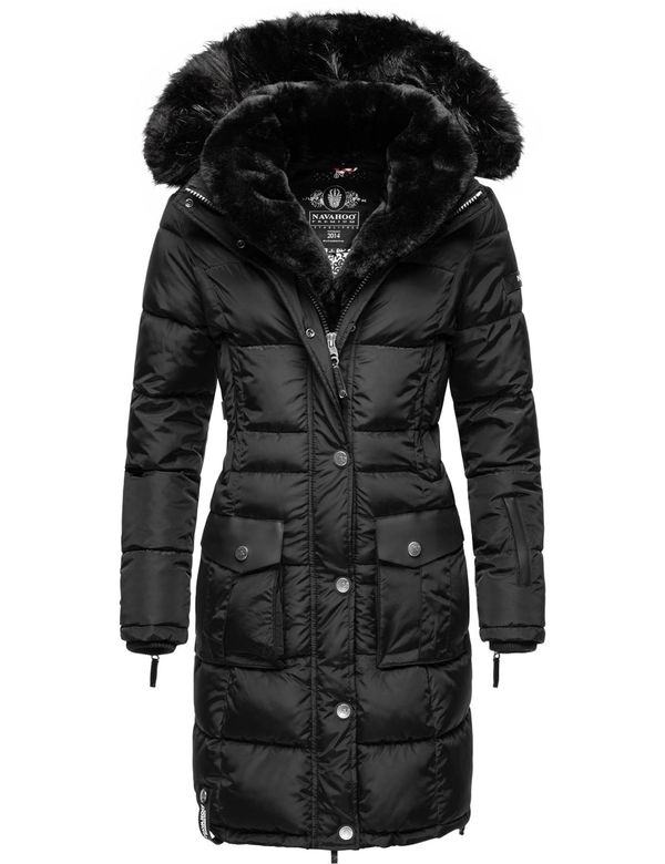 NAVAHOO NAVAHOO Zimski kaput 'Sinja'  crna