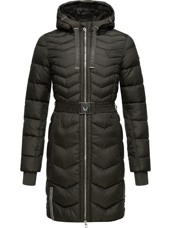 NAVAHOO NAVAHOO Zimski kaput  siva / crna