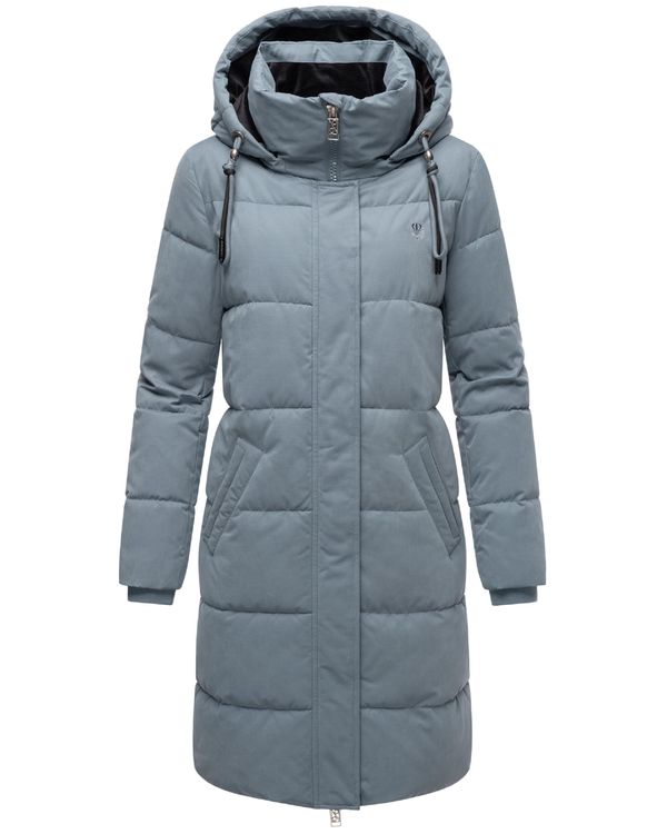 NAVAHOO NAVAHOO Zimski kaput  sivkasto plava