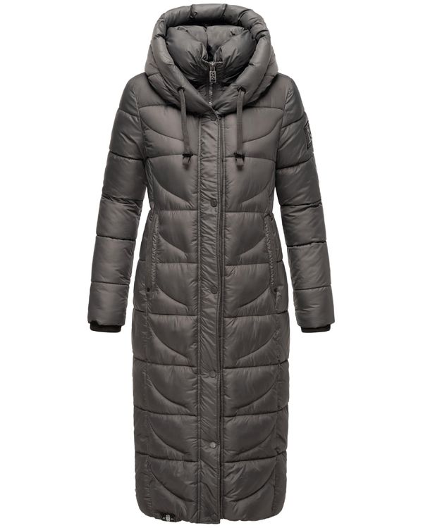 NAVAHOO NAVAHOO Zimski kaput 'Waffelchen'  antracit siva