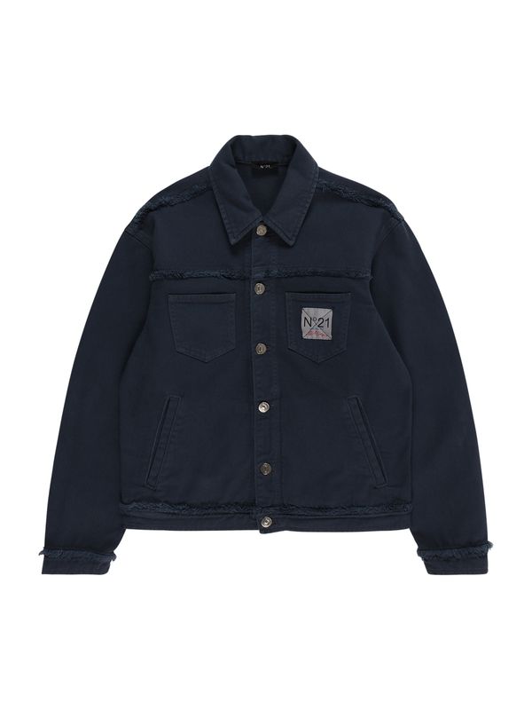 N°21 N°21 Prijelazna jakna  antracit siva / bijela