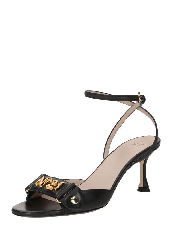 N°21 N°21 Sandale s remenčićima  zlatna / crna