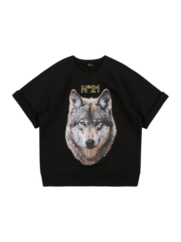 N°21 N°21 Sweater majica  miks boja / crna