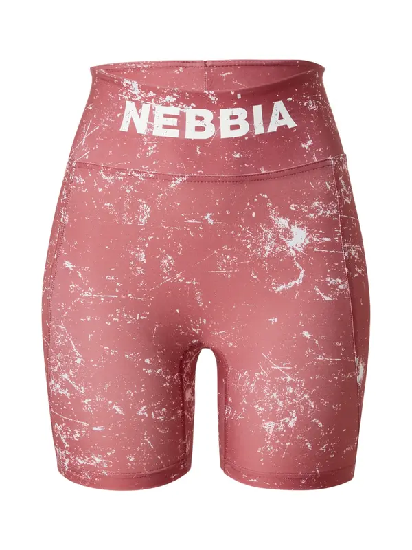 NEBBIA NEBBIA Sportske hlače 'HAMMIES 615'  crvena / bijela