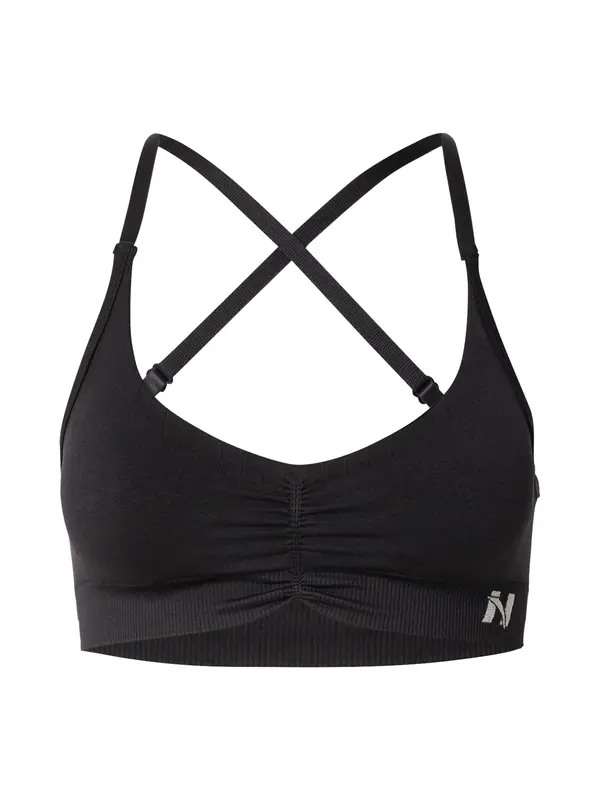 NEBBIA NEBBIA Sportski grudnjak  svijetlosiva / crna