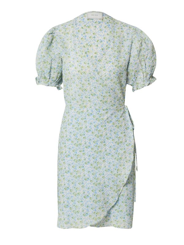 Neo Noir Neo Noir Haljina  svijetloplava / svijetlozelena / bijela