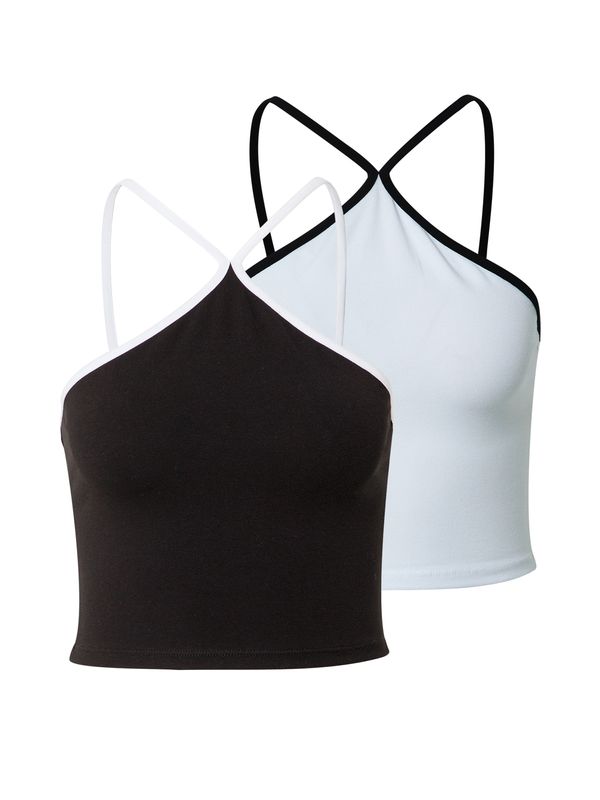 NEON & NYLON NEON & NYLON Top 'Quinn'  crna / bijela