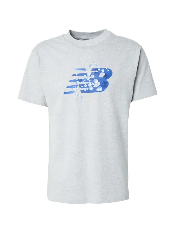 new balance new balance Majica  plava / svijetloplava / svijetlosiva
