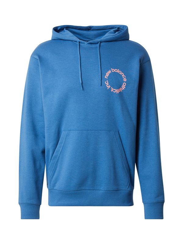new balance new balance Sweater majica  kraljevsko plava / roza