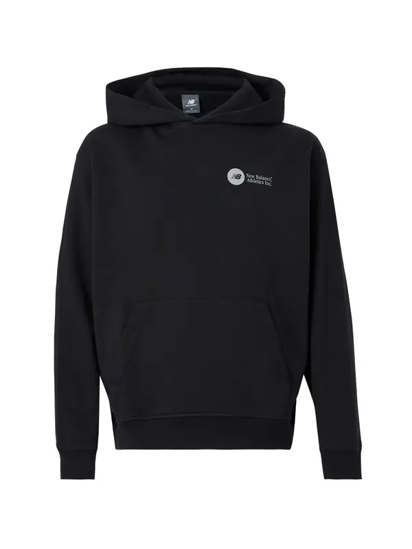 new balance new balance Sweater majica 'MT61M4JO'  crna / bijela