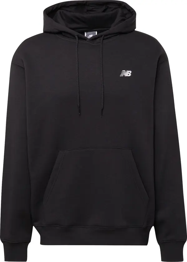 new balance new balance Sweater majica 'Sport Essentials'  crna / bijela