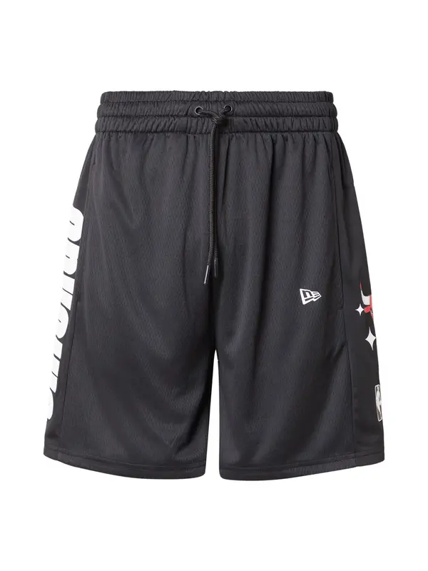 NEW ERA NEW ERA Hlače 'NBA CHIBUL'  crvena / crna / bijela
