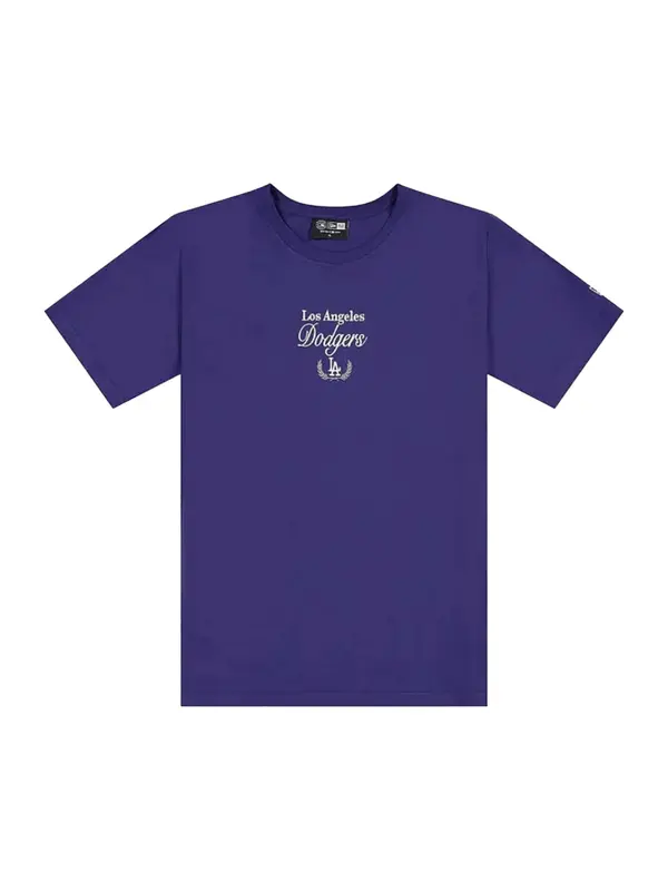 NEW ERA NEW ERA Majica 'MLB Los Angeles Dodgers Book Club'  tamno plava / bijela