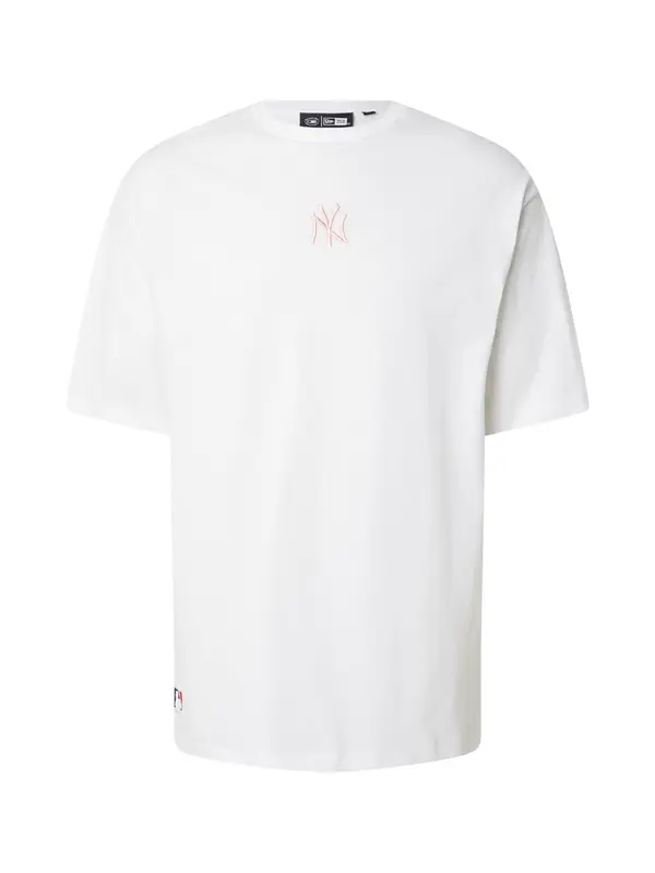 NEW ERA NEW ERA Majica 'MLB NEYYAN'  prljavo roza / bijela