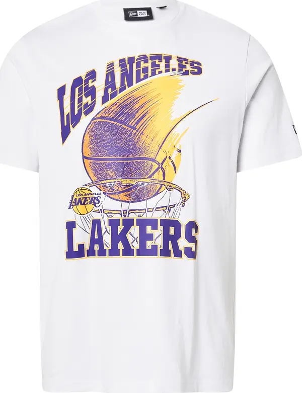 NEW ERA NEW ERA Majica 'NBA LOSLAK'  žuta / ljubičasta / bijela