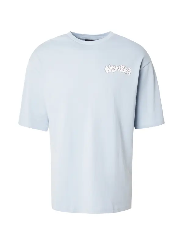 NEW ERA NEW ERA Majica  pastelno plava / žuta / crna / bijela