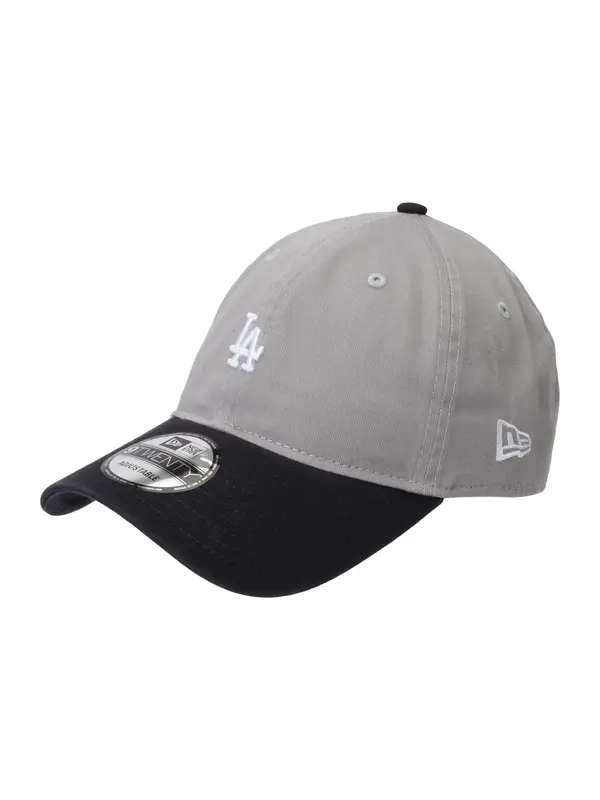 NEW ERA NEW ERA Šilterica 'MLB Los Angeles Dodgers'  siva / crna / bijela