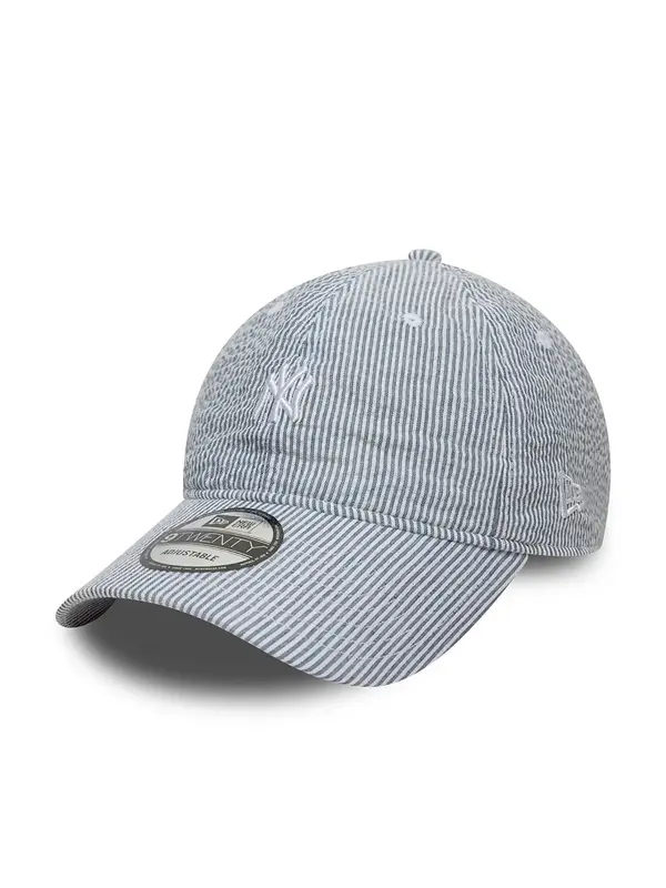 NEW ERA NEW ERA Sportska šilterica '9TWENTY New York Yankees MLB Seersucker'  morsko plava / pastelno plava