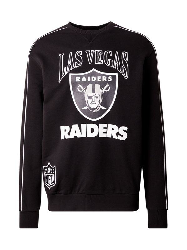 NEW ERA NEW ERA Sweater majica 'LASRAI'  crna / bijela