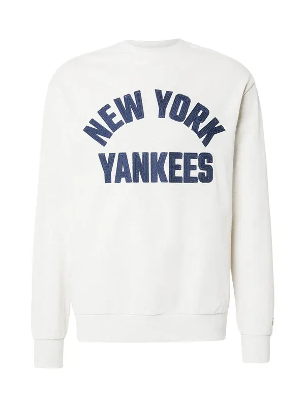 NEW ERA NEW ERA Sweater majica 'MLB NEYYAN'  morsko plava / svijetlosiva