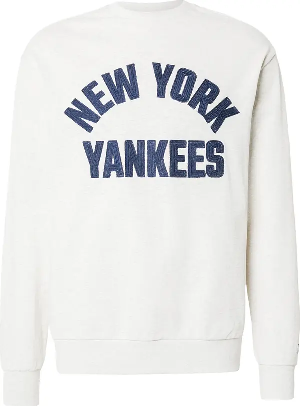 NEW ERA NEW ERA Sweater majica 'MLB NEYYAN'  morsko plava / svijetlosiva