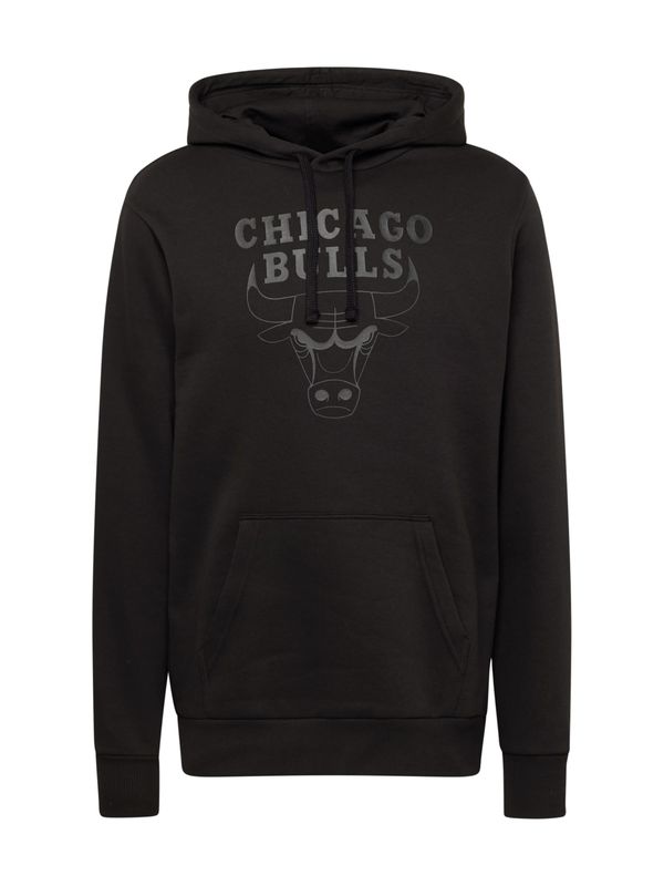 NEW ERA NEW ERA Sweater majica 'NBA'  tamo siva / crna