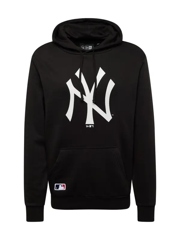 NEW ERA NEW ERA Sweater majica 'NEYYAN'  crna / bijela