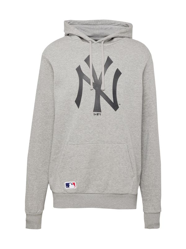 NEW ERA NEW ERA Sweater majica 'NEYYAN'  siva melange / crvena / crna / bijela