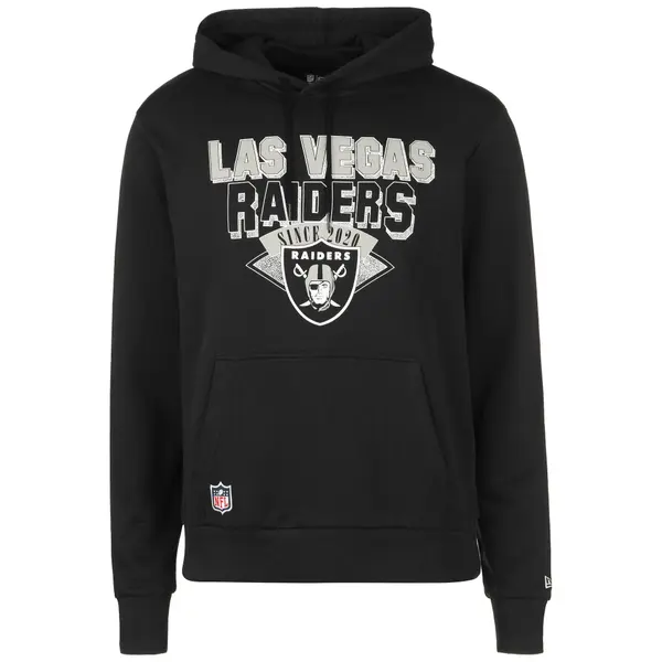NEW ERA NEW ERA Sweater majica 'Raiders'  crna / bijela