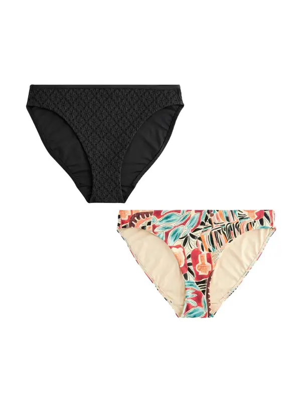 Next Next Bikini donji dio  akvamarin / koraljna / crvena / crna