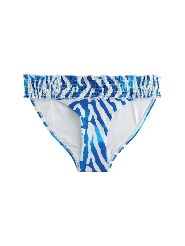 Next Next Bikini donji dio  azur / crno plava / bijela