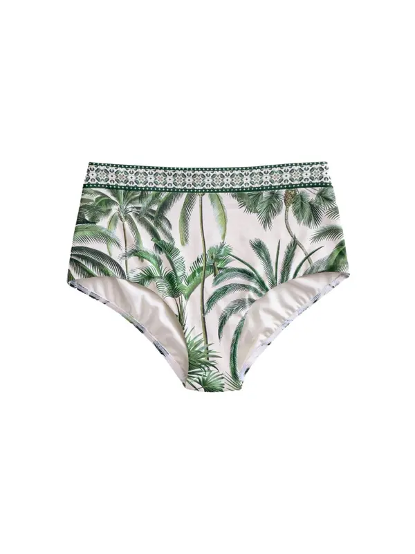 Next Next Bikini donji dio  boja pijeska / kraljevski zelena
