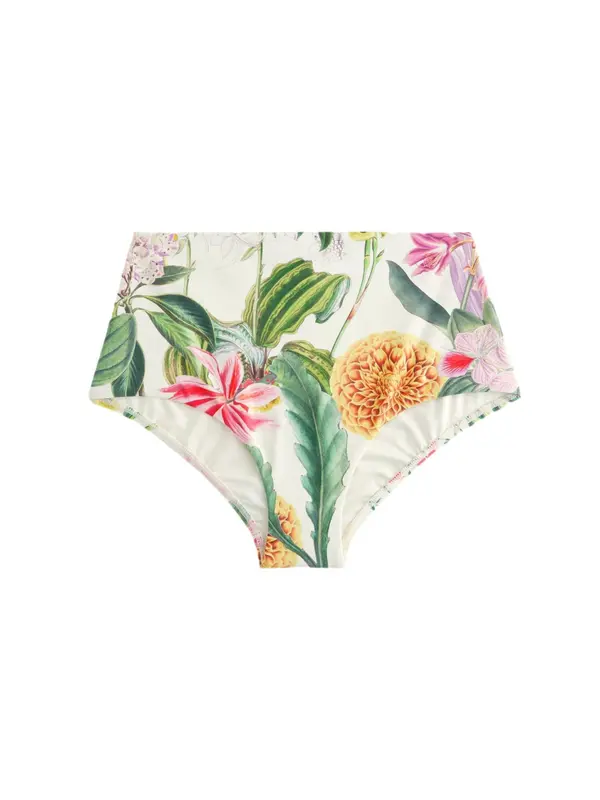 Next Next Bikini donji dio  boja pijeska / zelena / pastelno ljubičasta / svijetloroza