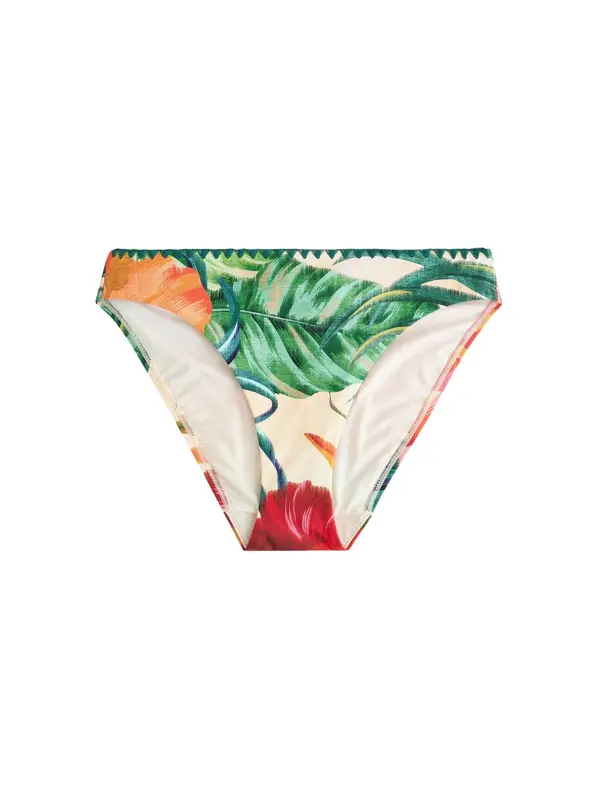 Next Next Bikini donji dio  boja pijeska / zelena / tamno zelena / svijetlonarančasta