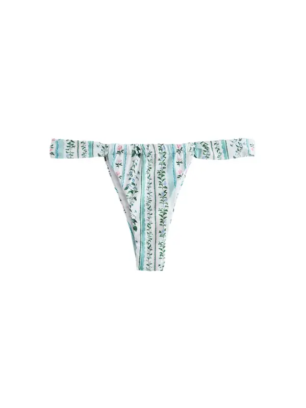 Next Next Bikini donji dio  pastelno plava / tamno zelena / roza / bijela