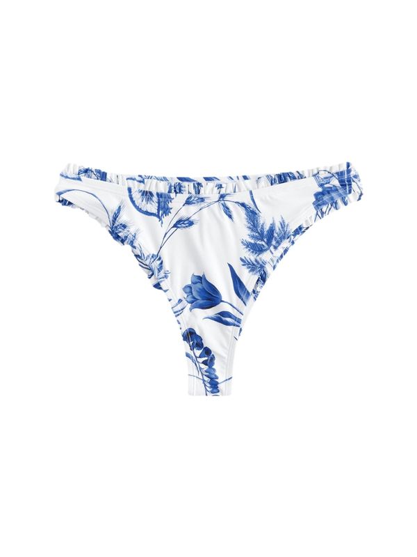 Next Next Bikini donji dio  plava / prljavo bijela